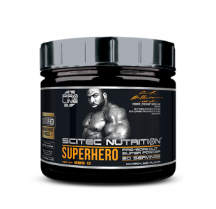 Scitec Nutrition Superhero Pre–workout Stimulant Super Powder - 285g